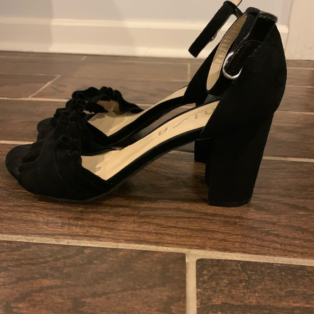 UNISA Women’s Black Block Heel Shoes